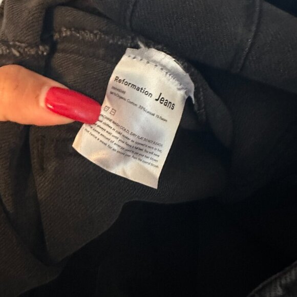 Reformation Elsie Mojave Straight Leg Jeans size 31 - Picture 7 of 9